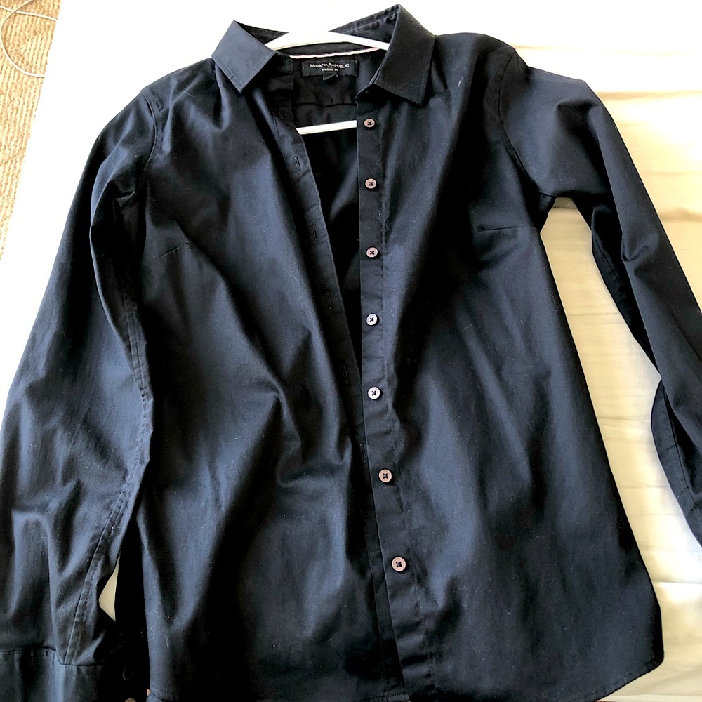 Banana Republic tailored fit button up shirt
